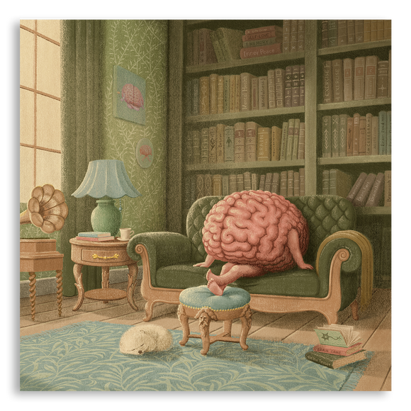 Art Print- Brain's Quiet Retreat