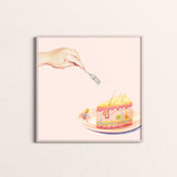 Art Print-Skin Cake